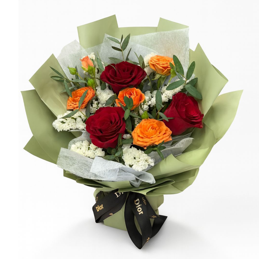 Autumn Whisper (Roses) | Fresh Bouquet