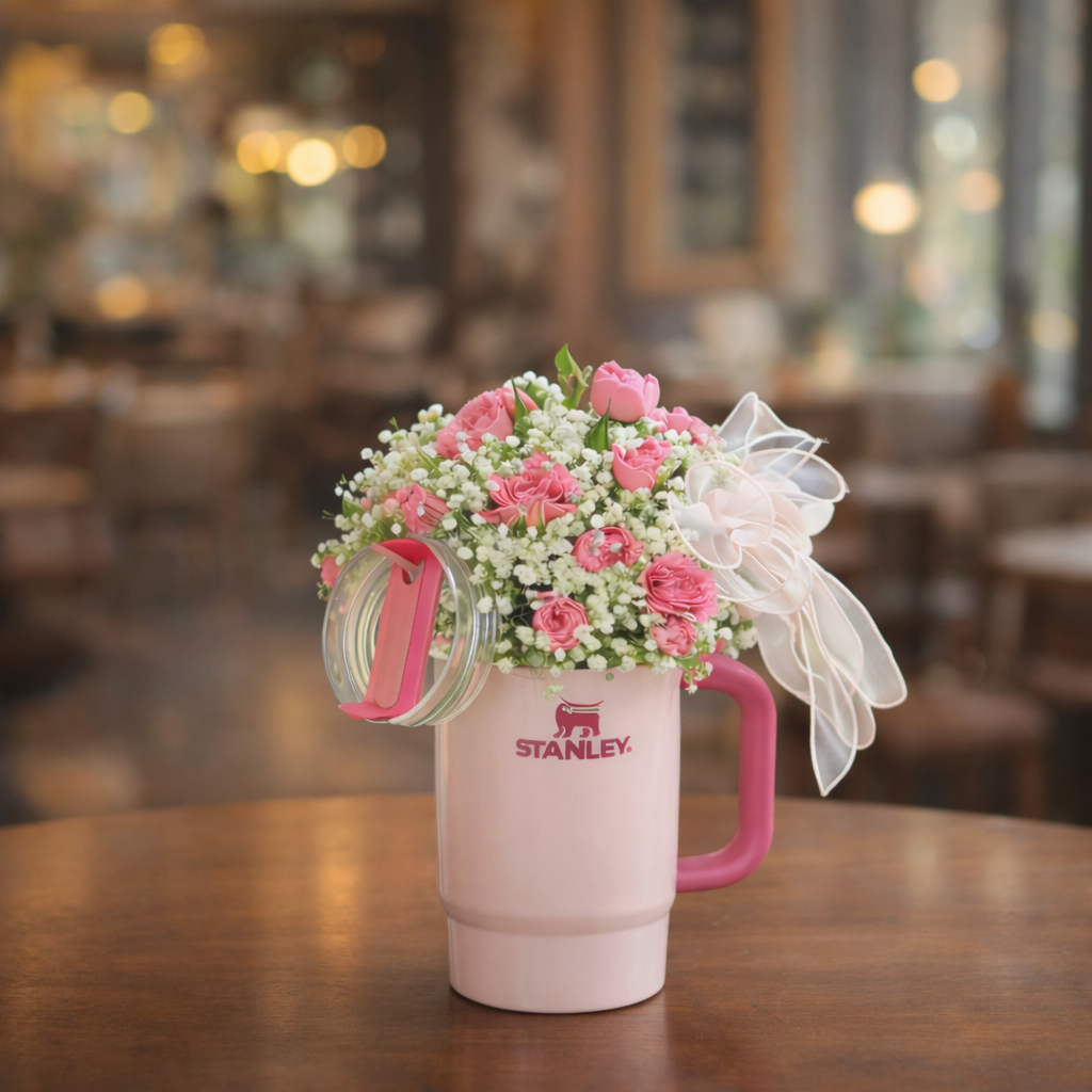 Blush Bloomette (Carnations, Baby's Breath) | Bloom Box