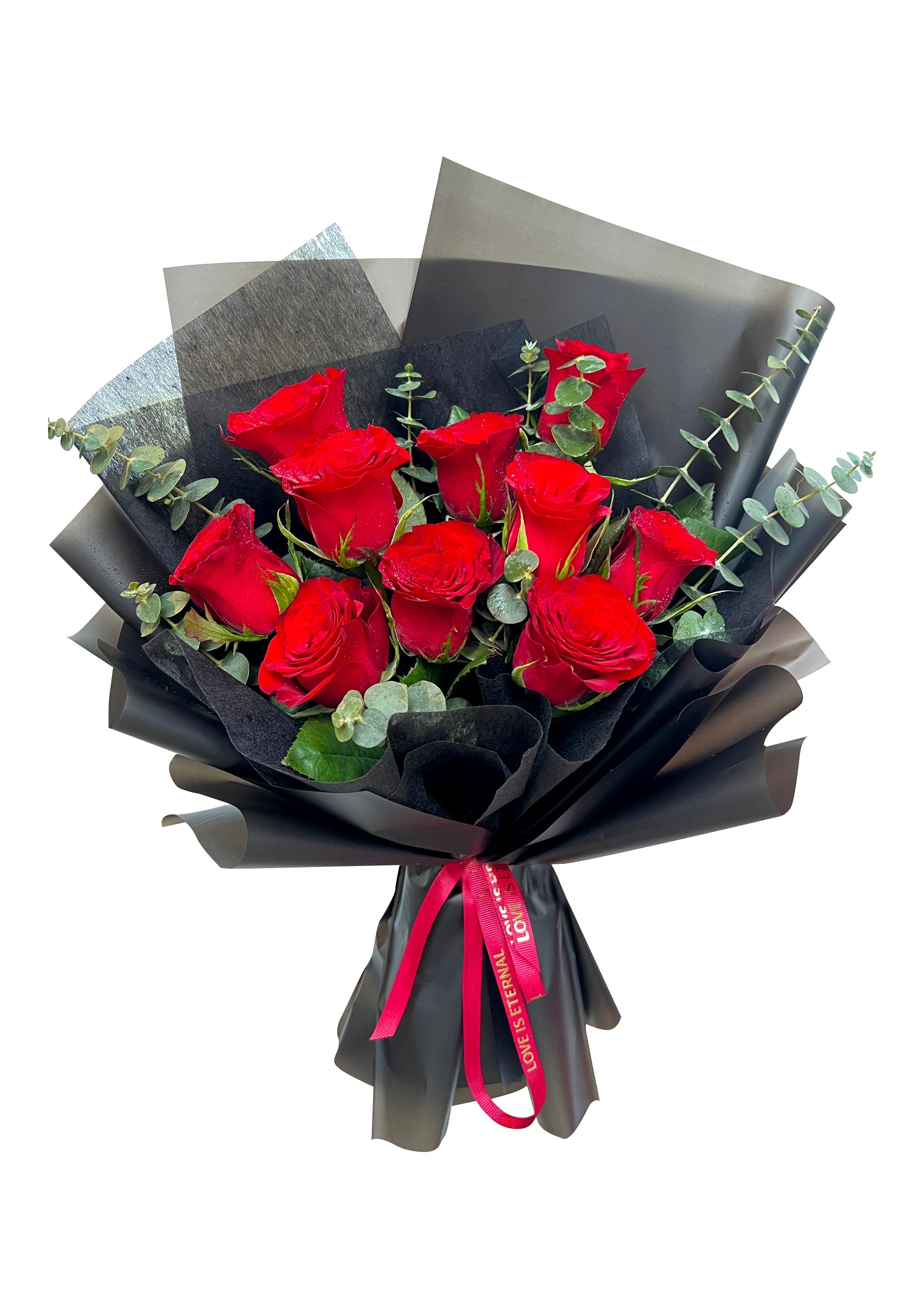 Crimson Reverie (Roses) | Fresh Bouquet