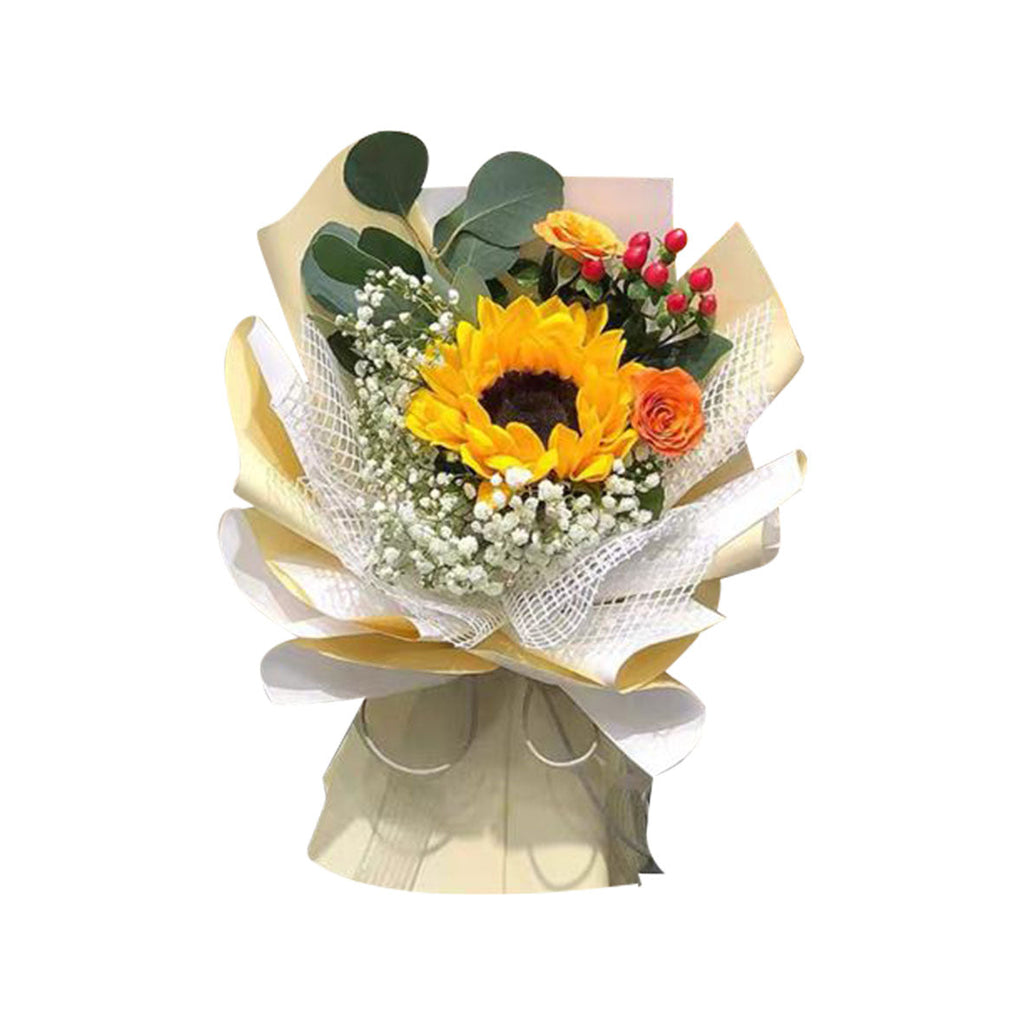 Honey Cheer (Sunflowers, Baby's Breath) | Fresh Bouquet