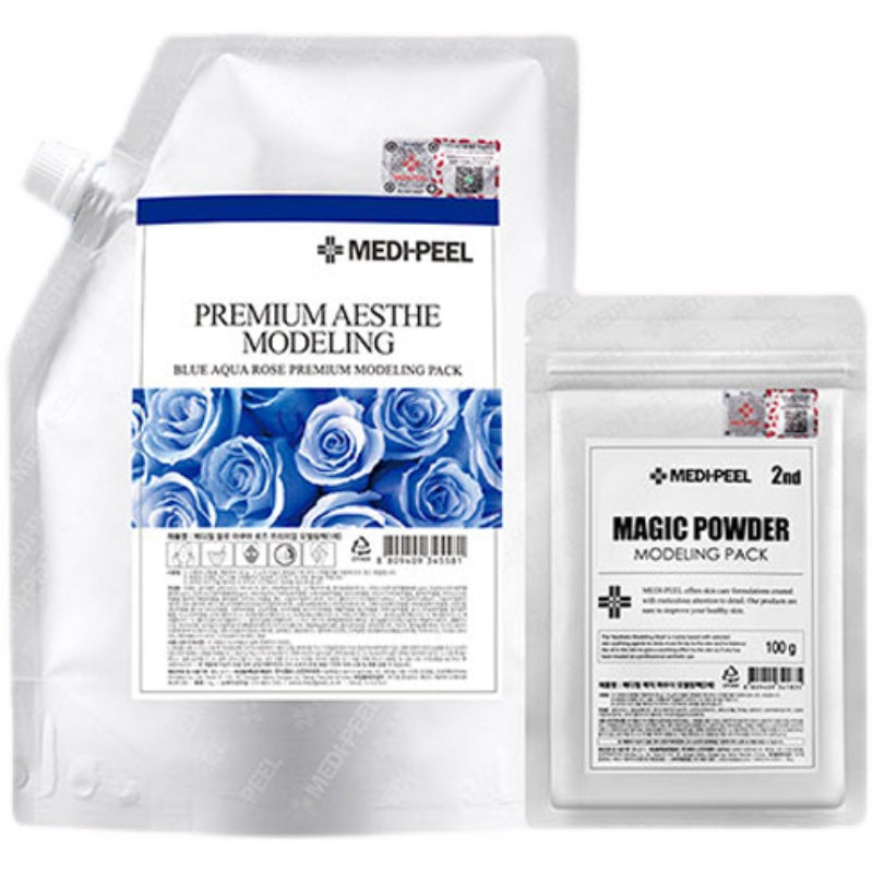 【自营】韩国MEDI-PEEL美蒂菲 奢华蓝玫瑰软膜 1套装 院线级软膜 玫瑰滋养补水嫩白泥膜（勺子不定期缺货，可自备小勺）