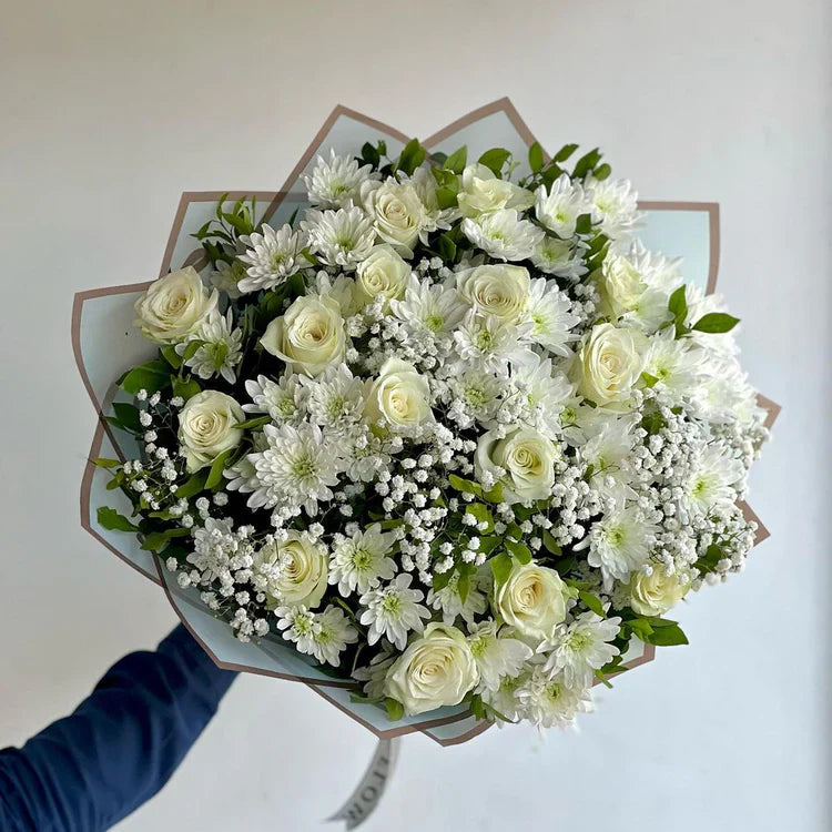 Elegant White Symphony