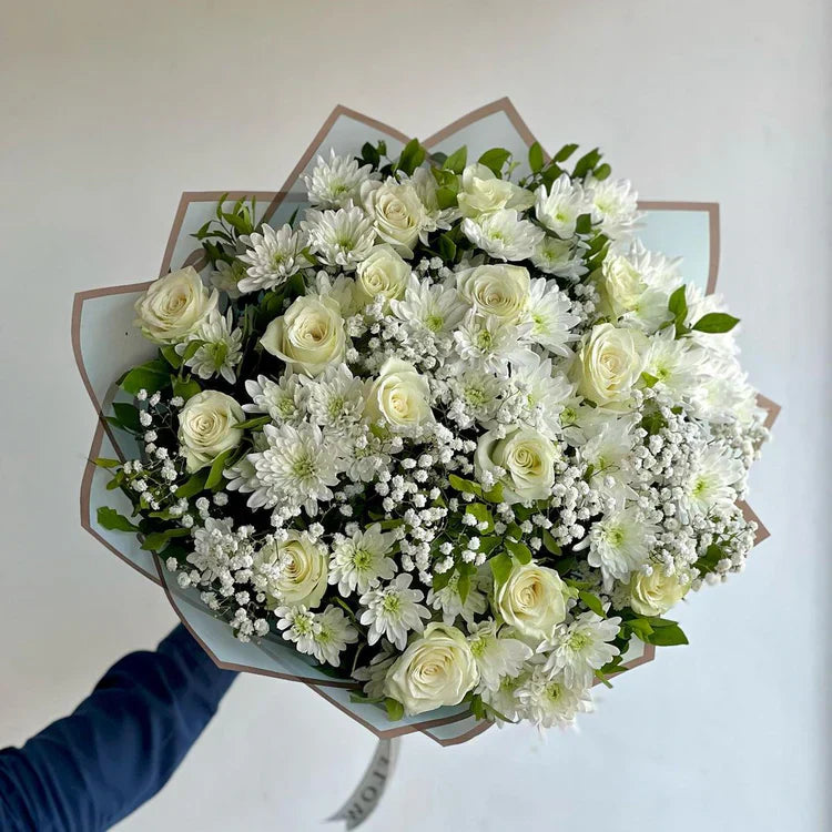 Elegant White Symphony