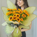 Sunflower Butterfly Bouquet – A Burst of Joy