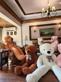 Big Hug Love 🧸 Giant 6 ft Teddy Bears – Red, White, Pink & Brown