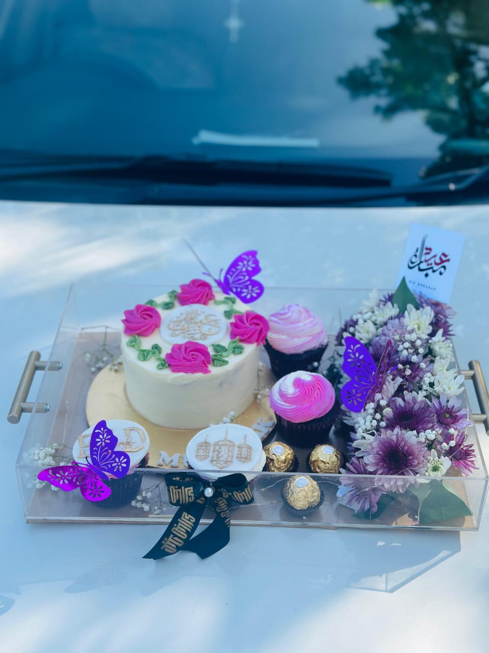Luxury Eid Mubarak Tray